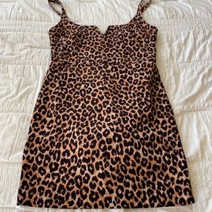 Likely Animal Print Mini Dress